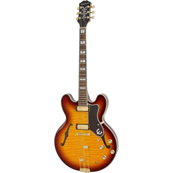 Epiphone Sheraton Semi-Hollowbody Elektro Gitar - Buzlu Çay