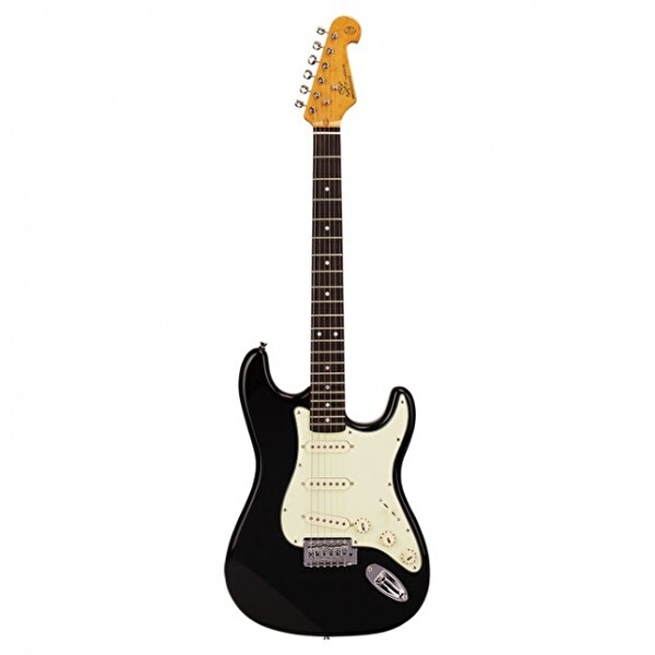 SX SST62 3/4 Ölçek Elektro Gitar Siyah