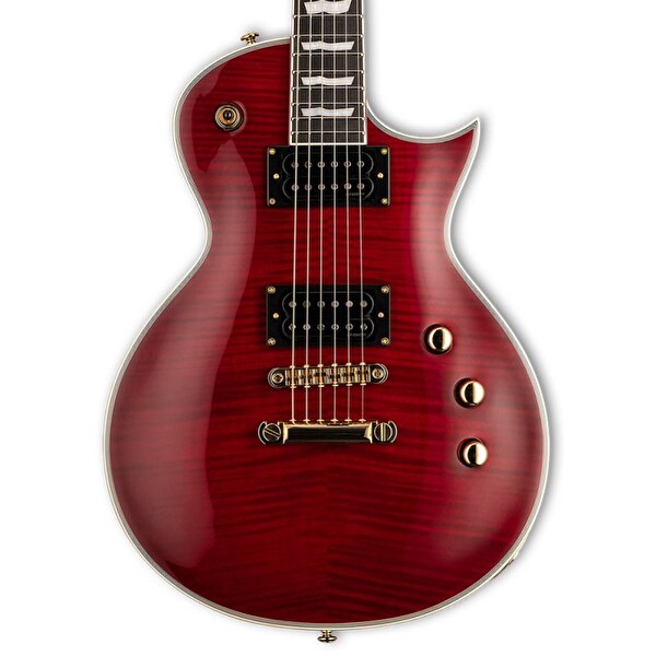 Esp Ltd EC-1000T CTM Elektro Gitar - See Thru Black Cherry Şeffaf Vişne
