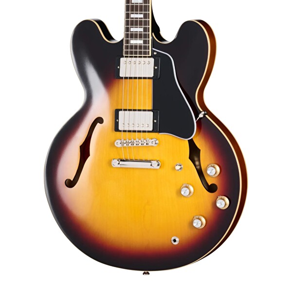 Epiphone 1962 ES-335 Reissue Yarı Boş Gövde Elektro Gitar - Klasik Gün Batımı