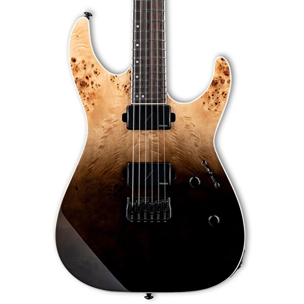 Esp Ltd M-1000HT Black Natural Fade Elektro Gitar - Siyah Doğal Ahşap Dereceli Geçiş