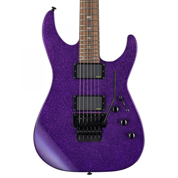 Esp Ltd KH-602 Kirk Hammett Signature Elektro Gitar - Purple Sparkle Mor Simli