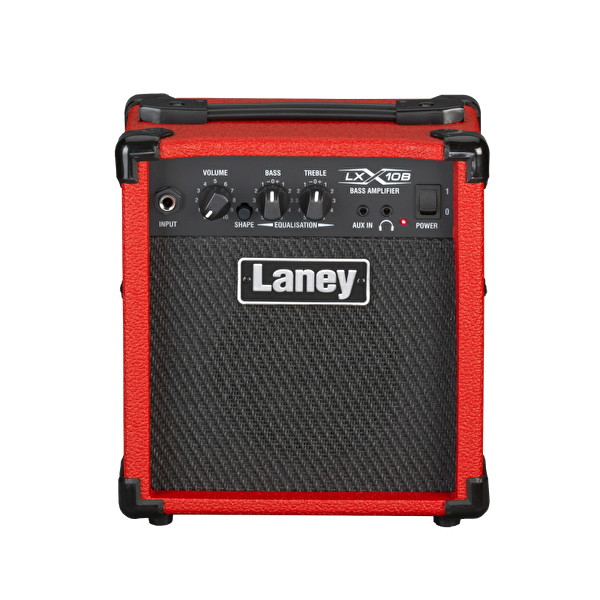 Laney LX10B 10 Watt Bas Gitar Amfisi Kırmızı