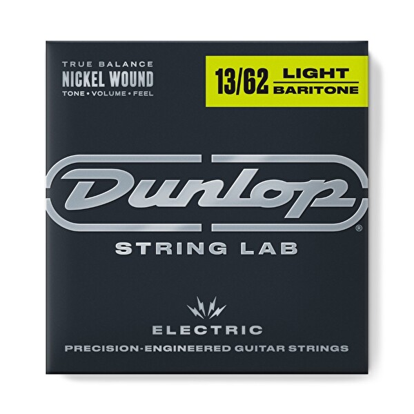Jim Dunlop Nickel Wound Bariton Elektro Gitar Teli 13-62