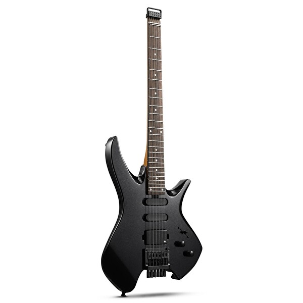 Donner HLX-500 Headless Elektro Gitar Siyah