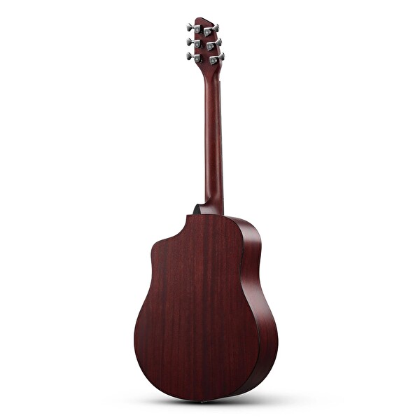 Donner Rising G2 Carbon Fiber Elektro Akustik Gitar Şeffaf Kahverengi