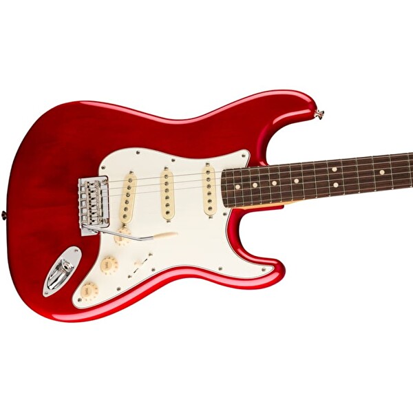 Fender Player II Stratocaster Chambered Mahogany Gövde Gülağacı Klavye Şeffaf Kiraz Rengi Geçişli Elektro Gitar