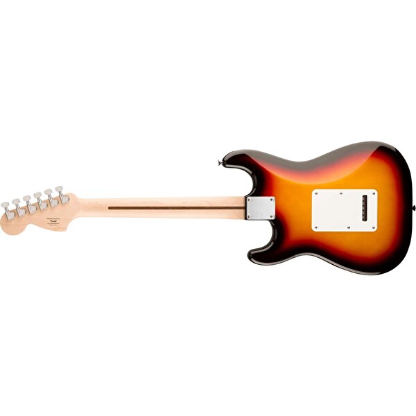 Squier Affinity Stratocaster Junior HSS Hint Defnesi Klavyeli Beyaz Pena Koruyuculu 3 Renk Geçişli Elektro Gitar