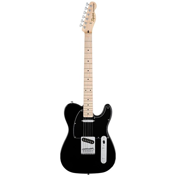 Squier FSR Affinity Telecaster Akçaağaç Klavye Pena Koruyuculu Siyah Elektro Gitar