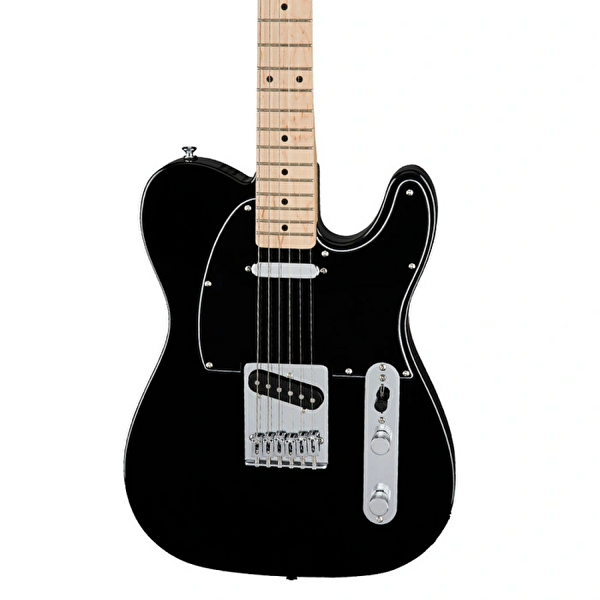 Squier FSR Affinity Telecaster Akçaağaç Klavye Pena Koruyuculu Siyah Elektro Gitar