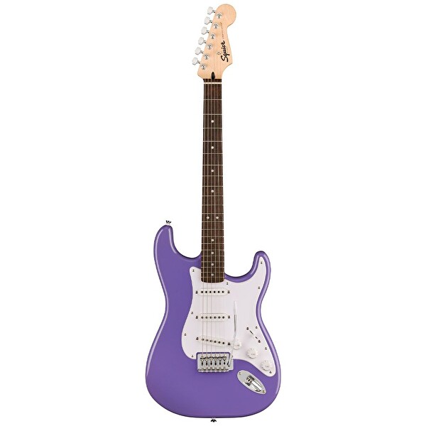 Squier Sonic Stratocaster Hint Defnesi Klavye Beyaz Pena Koruyuculu Ultraviyole Elektro Gitar