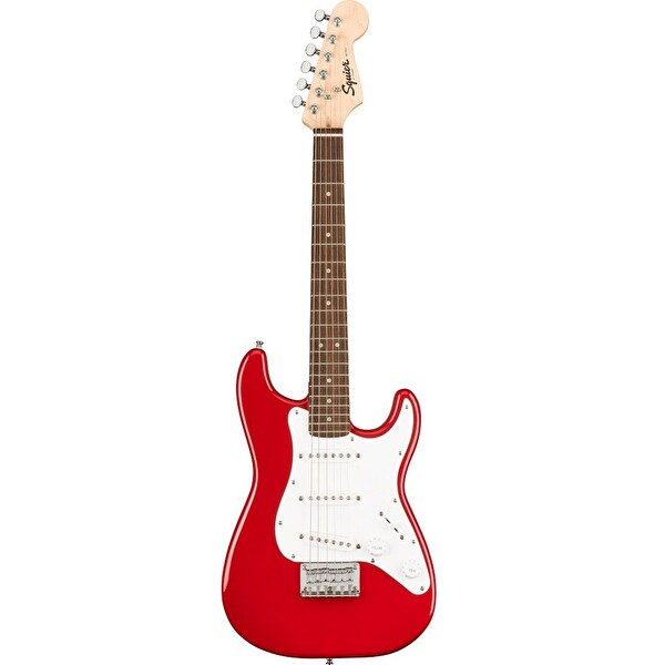 Squier Mini Stratocaster Hint Defnesi Klavye Dakota Kırmızısı Elektro Gitar