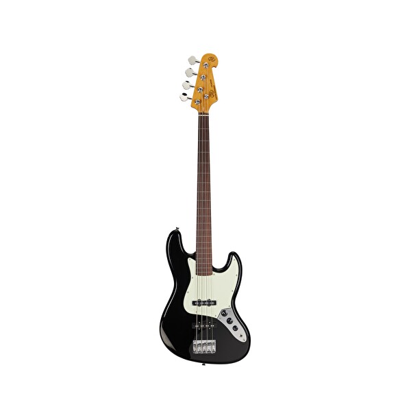 SX SJB62 Perdesiz Bas Gitar Siyah
