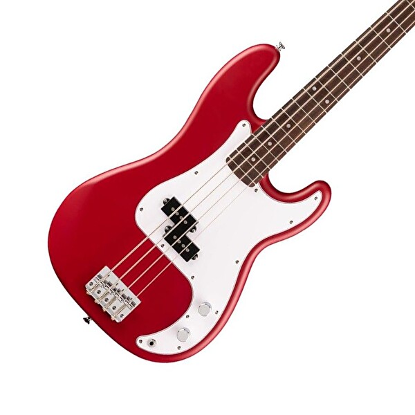 Squier Debut Serisi Precision Defne Ağacı Klavyeli Bas Gitar Dakota Kırmızı