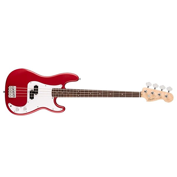 Squier Debut Serisi Precision Defne Ağacı Klavyeli Bas Gitar Dakota Kırmızı