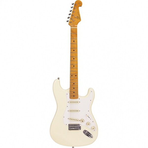 SX SST57 3/4 Elektro Gitar Vintage Beyaz