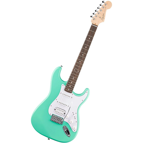 Squier Debut Stratocaster HSS Defne Klavyeli Elektro Gitar Deniz Köpüğü Yeşili
