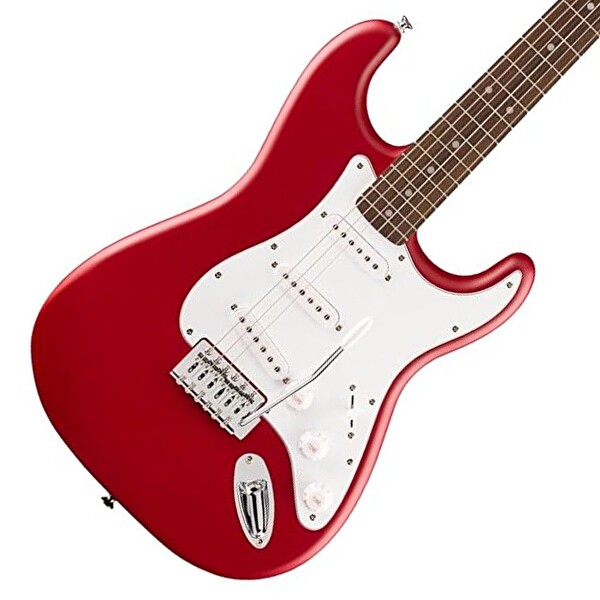Fender Squier Debut Serisi Stratocaster Defne Klavyeli Dakota Elektro Gitar Kırmızı
