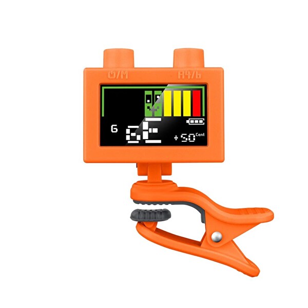 Cherub WST-570LI Şarj Edilebilir Akort Cihazı Tuner Turuncu