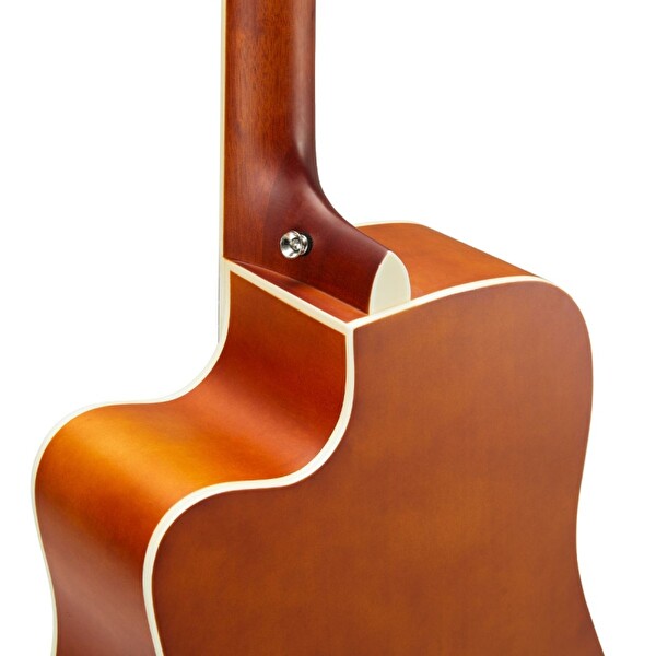SX SD104CE Elektro Akustik Gitar Doğal Renk
