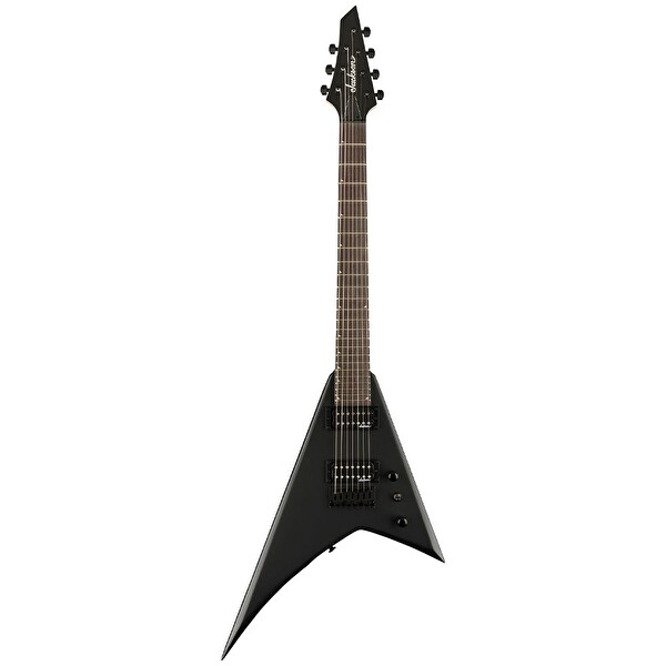 Jackson JS22-7 Rhoads RR HT Amaranth Klavye Saten Siyah Elektro Gitar