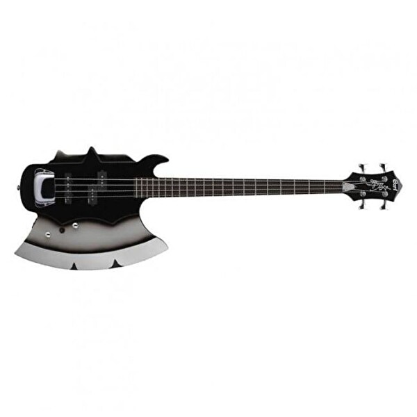 Cort GS Bass Axe2 BK Bas Gitar Çantalı Siyah