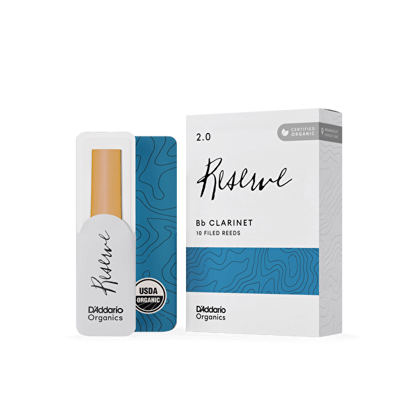 Rico Royal ODCR1020 Organic Reserve Bb Klarnet Kamışı 10’lu Paket