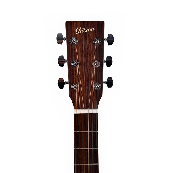 Ditson D-15 AGED Akustik Gitar Eskitilmiş Saten Renk