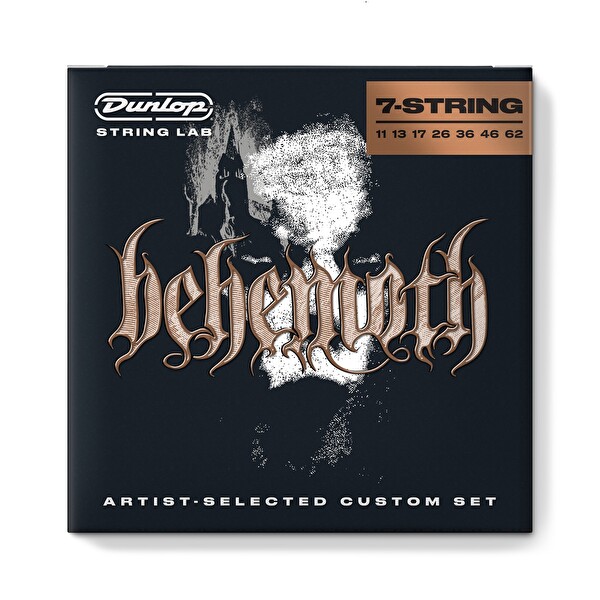 Jim Dunlop BEHN11627 Behemoth EG-NKL 7 Telli Elektro Gitar Teli (11/62)