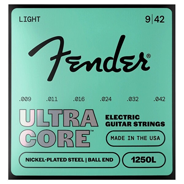 Fender Ultracore 1250L Nikel Kaplama Çelik 09-42 Elektro Gitar Teli