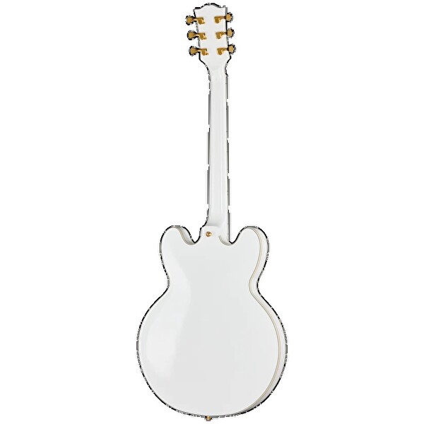 Epiphone IGC Alex Lifeson 1976 ES-355 Reissue Yarı Boş Gövdeli Elektro Gitar Alp Beyaz