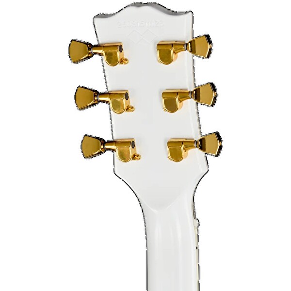 Epiphone IGC Alex Lifeson 1976 ES-355 Reissue Yarı Boş Gövdeli Elektro Gitar Alp Beyaz