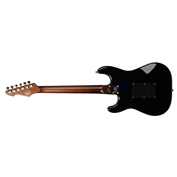 Peavey Raptor Lightning Bolt ST 60th HSS Stratocaster Altın Donanımlı Siyah Elektro Gitar
