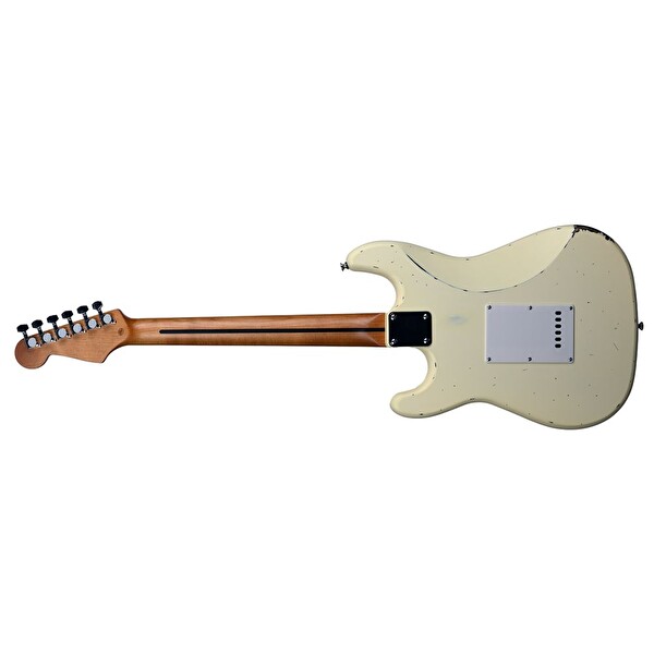 Lea RLC-100 OW Limited Edition Heavy Relic Olimpik Beyaz Elektro Gitar