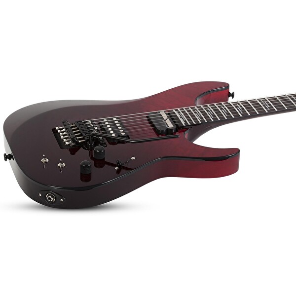 Schecter Reaper-6 FR S Elite Series Kan Kızılı Geçişli Elektro Gitar