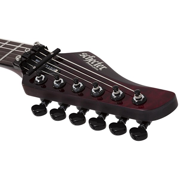 Schecter Reaper-6 FR S Elite Series Kan Kızılı Geçişli Elektro Gitar