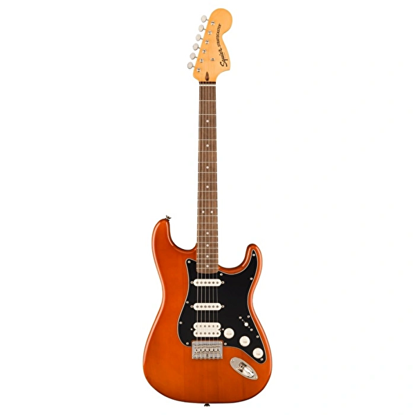 Squier Classic Vibe 70s Stratocaster Hardtail HSS Defne Klavye Mocha Elektro Gitar