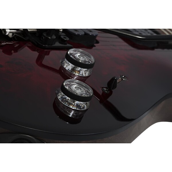 Schecter Omen Elite-6 FR Siyah Kiraz Geçişli Elektro Gitar