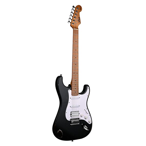 Lea RLC-100 BLK Limited Edition Heavy Relic Siyah Elektro Gitar