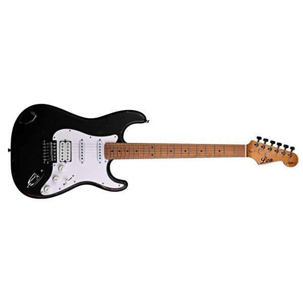 Lea RLC-100 BLK Limited Edition Heavy Relic Siyah Elektro Gitar