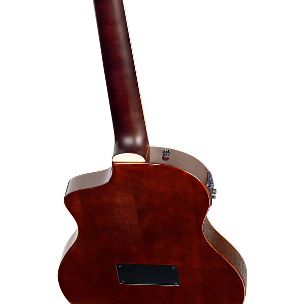 Ortega TourPlayer Deluxe RTPDLX-ACA Elektro Klasik Gitar Akasya Degrade Renk