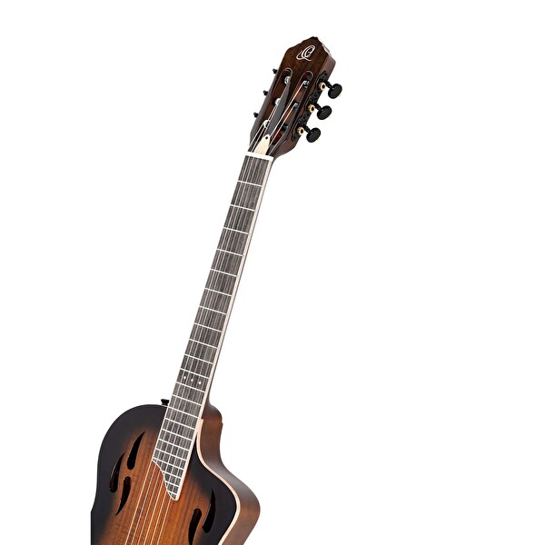 Ortega TourPlayer Deluxe RTPDLX-ACA Elektro Klasik Gitar Akasya Degrade Renk