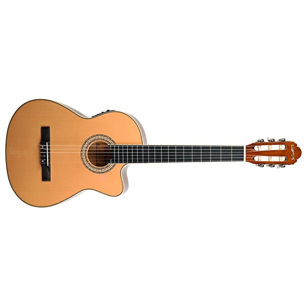 Clariss CCG100CTNEQ İnce Kasa Elektro Klasik Gitar