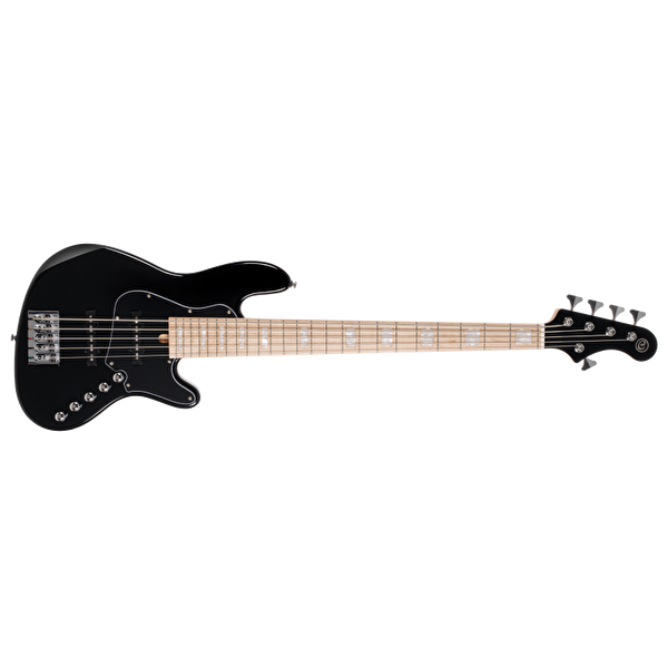 Cort NSJ5 BK 5 Telli Çantalı Bas Gitar Siyah