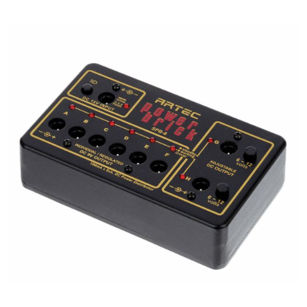 Artec CPB-8 Pedal Power 8 Çıkışlı Pedal Güç Kaynağı