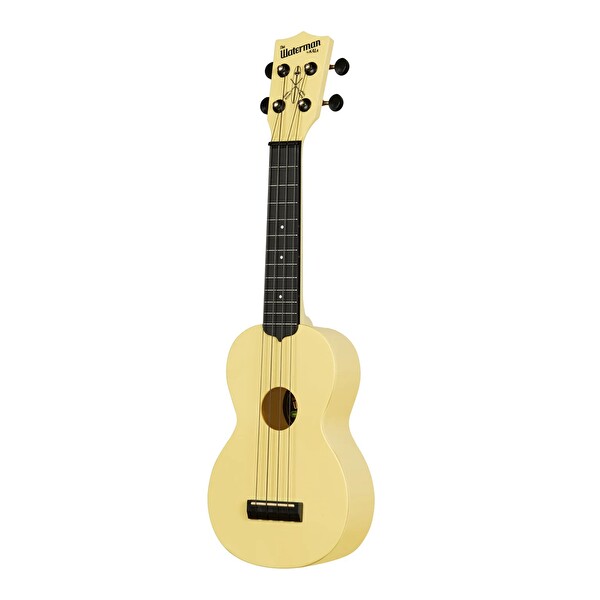 Kala Waterman Recycled Küçük Boy Ukulele Starlight Yellow - Glow In The Dark - Sarı