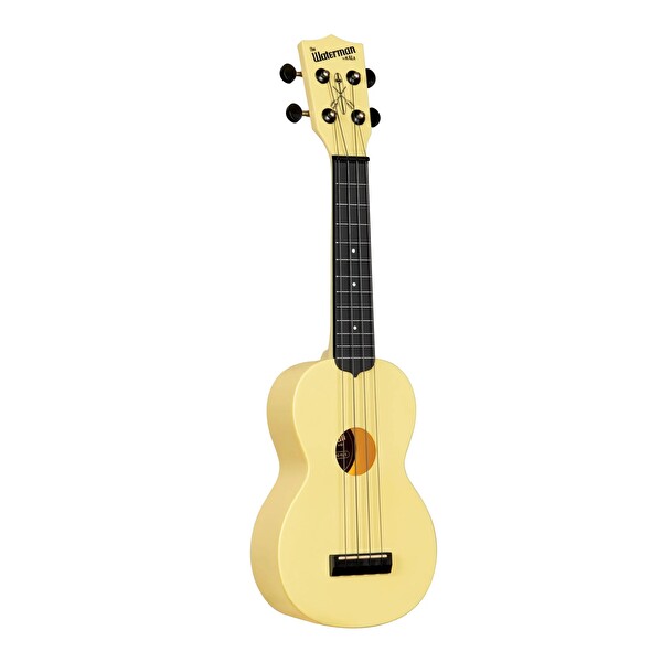 Kala Waterman Recycled Küçük Boy Ukulele Starlight Yellow - Glow In The Dark - Sarı