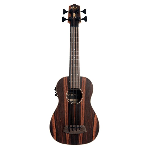 Kala U-BASS Şeritli Abanoz Elektro Akustik Mini Bas Gitar