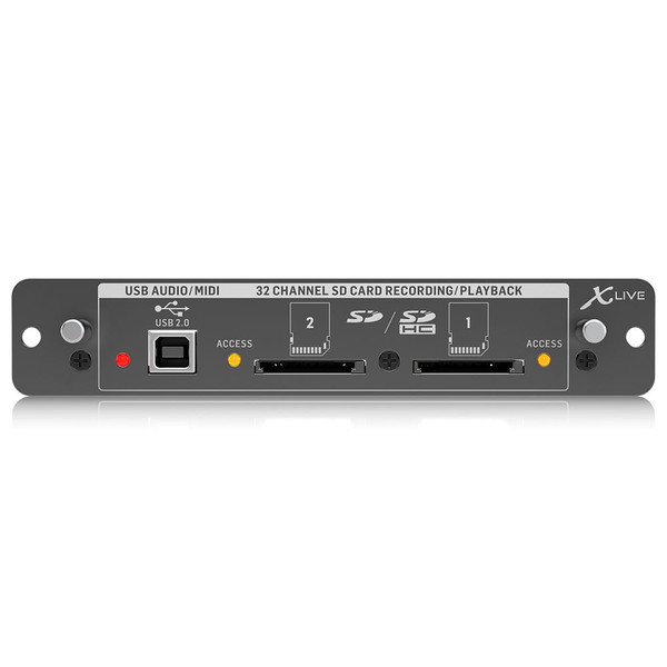 Behringer X-LIVE X32 32 Kanallı Canlı Kayıt - Oynatma Genişleme Kartı