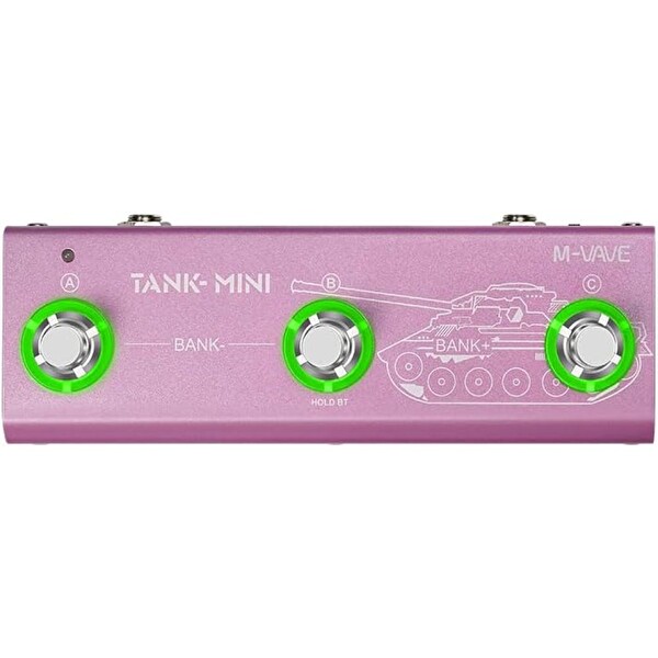 M-Vave Tank Mini Multic Effect Gitar Pedalı